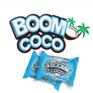 Boom Coco / Sütlü Kokolin Kaplamalı Hindistan Cevizli Bar