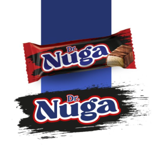 Dr. Nuga / Sütlü Kokolin Çikolatalı Nuga Bar